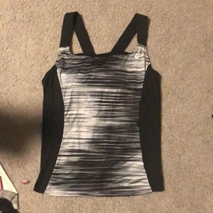 Nike swim top with built in bra.